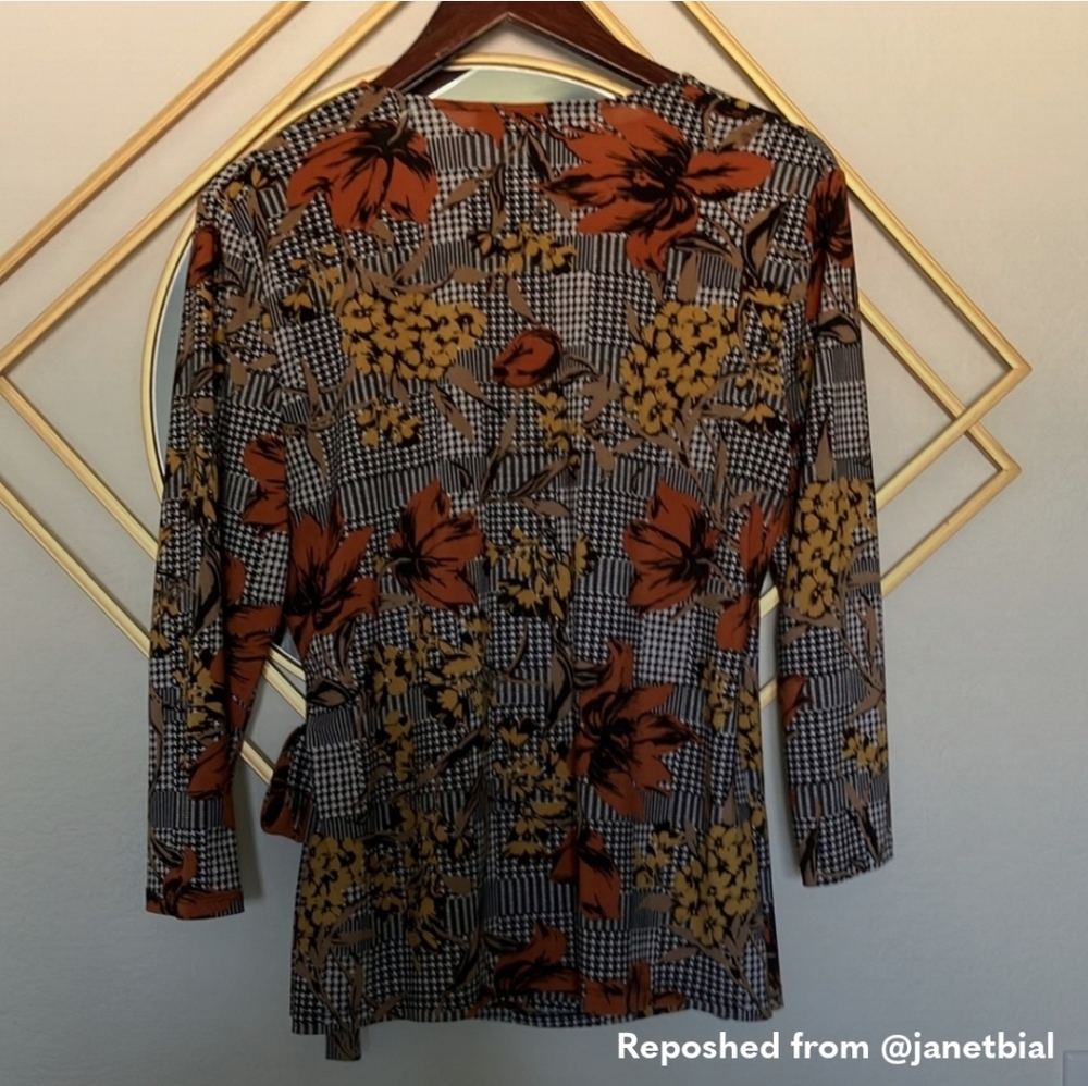 Evan Picone long sleeve. Awesome fall colors! - Picture 8 of 9